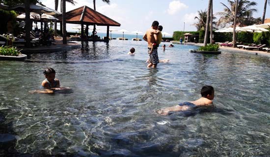 A resort in Phan Thiet city (Photo: SGGP) A resort in Phan Thiet city (Photo: SGGP)
